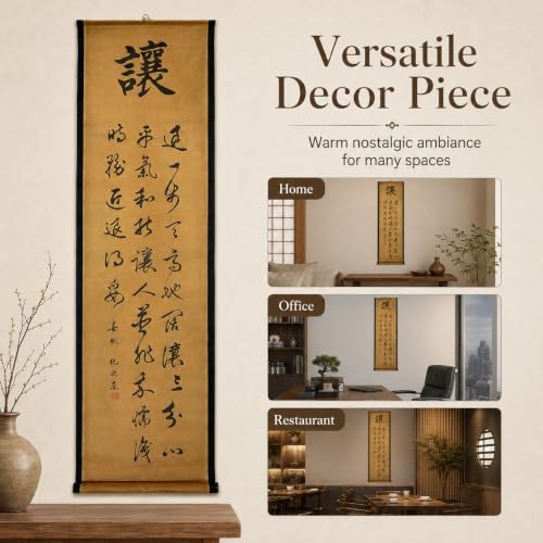 Wall Art Poster Prints Painting Minimalism Rang Chinese Calligraphy - color: G4