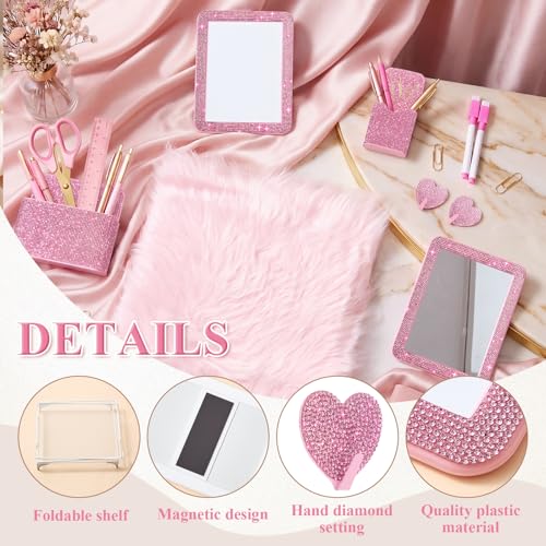 MotiMind Pink Bling Locker Accessories Kit for Teen Girls - color: Pink