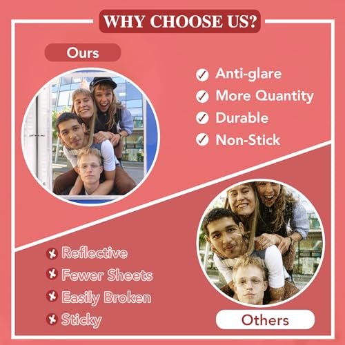 150 Pack Sheet Protectors 8.5 x 11 Clear Page Protectors for 3 Ring Binder - size: 150Pack
