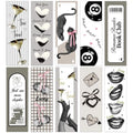 100 Pcs Aesthetic Bookmark Gifts Book Marks for Book Lovers - color: Aesthetic