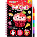 FUNNYB&G Foil Art Craft Kit for Kids, Sparkly Birthday Gift Toy for Girls - style: Food
