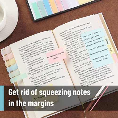 Mr. Pen- Sticky Notes Set, 410 Pack, Ruled - color: Muted Pastel, size: 1 Set