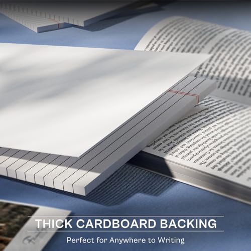 Notepads 8.5 x 11 Legal Pads of Paper 8 Pack Note Pads 8.5 x 11 Lined Paper - color: White 8