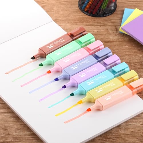 Mr. Pen- Pastel Highlighters, 8 Pack, Highlighters with Firm Chisel Tip - color: Pastel