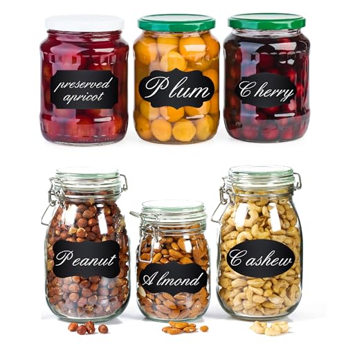 Mr. Pen- Chalkboard Labels, 200 pcs, Assorted Shapes - size: 200 pcs, style: Assorted Shapes