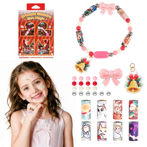 PET Tape Stickers for Junk Journal – Washi PET Tape Set (Sticker roll Bracelet) - style: Sticker roll Bracelet