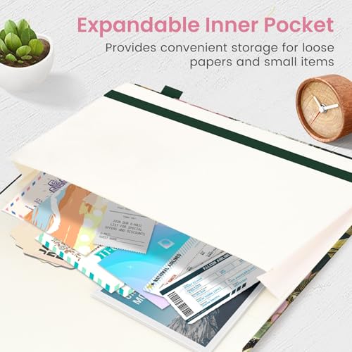 Taja Aesthetic Lined Journal for Women, Pretty Notebooks for Work & Study - color: I-Colorful Painting
