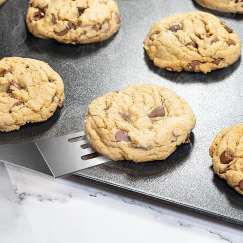 1Pc Stainless Steel Mini Spatula Kitchen Cooking Baking Serving Tool - color: 1 PC SOLID