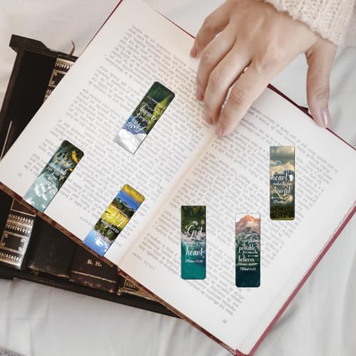 Bible Verse Magnetic Bookmarks - 30 Pcs Christian Scripture - style: Bible Verse1