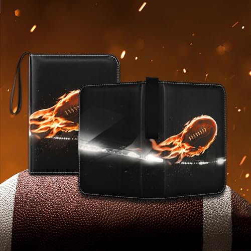 RONMONG Football Card Binder, 440 Pockets, Protective Trading Card Album - color: football-style 2, size: 440