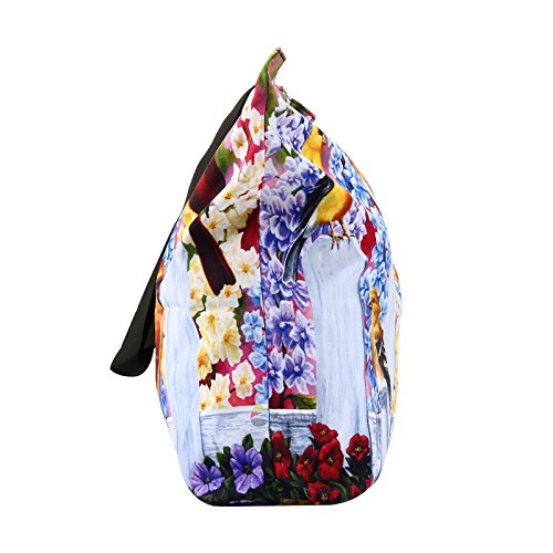 Beach Tote Bags Travel Shopping Bag With Zippered for Women - color: Sb-6068