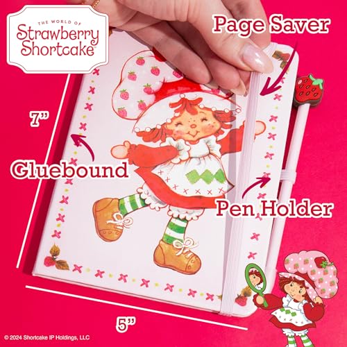 Horizon Group USA Journal Set, Cute School Supplies, Stationary Kit for Girls, Diary and Accessories, Strawberry Shortcake Journal Set - color: Strawberry Shortcake Journal Set