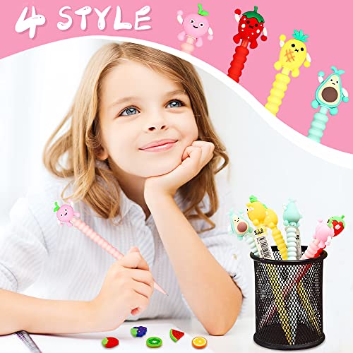 24PCS Cute Mechanical Pencil Set, 8PCS Pastel Mechanical Pencil 0.5mm