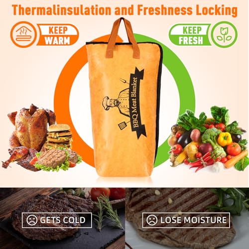 Bolycen 23in BBQ Blanket for Resting Meat, Insulated Meat Resting Bag - size: 23in