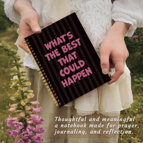Cute Pink and Black Notebook Journal A5 for Girls - color: Black-a5