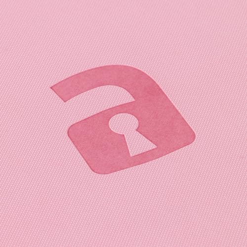 Vault X 12 Pocket Zip Trading Card Binder 480 Cards Exo-Tec (Pink) - color: Pink, size: 12 Pocket