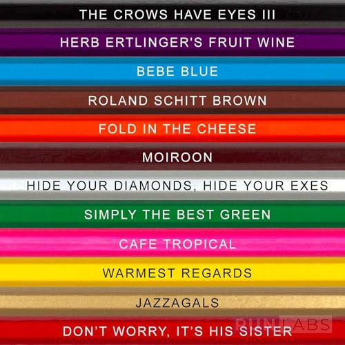 Whimsy Creek Colored Pencil, 12 Foil-Stamped Gift Set - style: Schitt's Creek