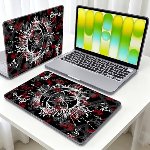 Gothic Pattern Black Case for 2026 MacBook Neo 13 Inch A18 Pro A3404 - color: Gothic
