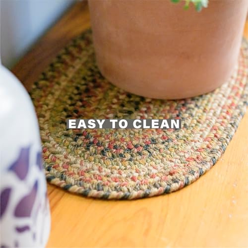 Homespice Kingston Jute Braided Placemats, Rect 13x19 Set of 4 - color: Kingston