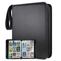 9-Pocket TONESPAC Portable Trading Cards Binder, Holds 900 Cards, Orange - color: Black