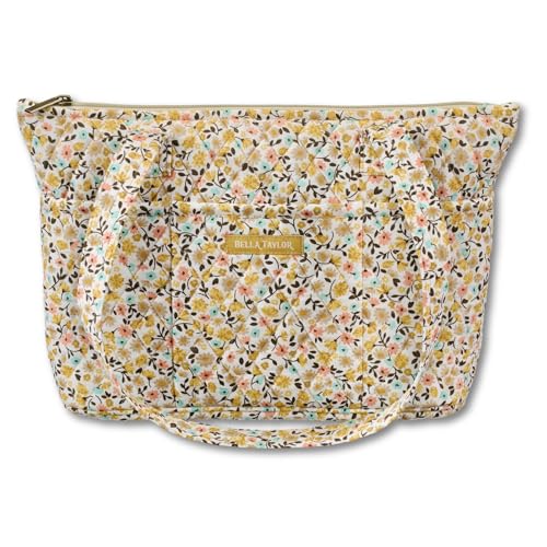 Bella Taylor Small Tote, Quilted Shoulder Bag for Women - color: Prairie Meadow