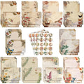 TaoBary 160 Pcs Nature Vintage Stationery Paper and Envelopes Set - size: 5.5 x 8.25 Inch, style: Nature Vintage Style
