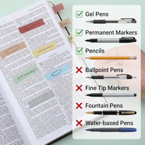 Mr. Pen- Transparent Sticky Notes Set, 820 Pack - color: Morandi, size: 1 Set (Pack of 2)