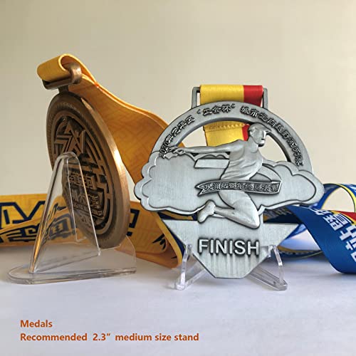 Mini Acrylic Trading Card Stand for display, Thickened, 24 Pack 2.3 In Tall - size: 24 PCS / 2.3"
