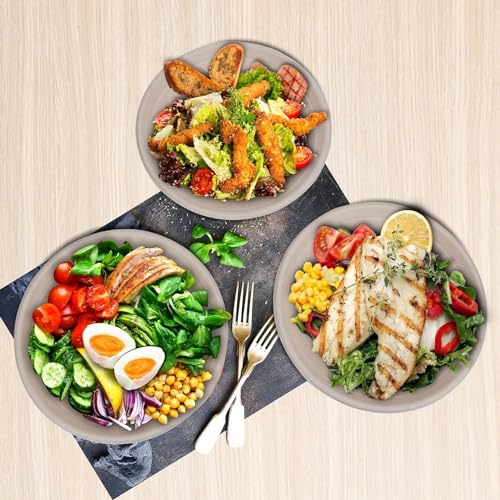 TOPtoper 25Oz 50Pack Large Paper Bowls, Disposable Bowls Bulk Leakproof and Microwave Safe for Hot or Cold Use (25 OZ) - size: 25 OZ