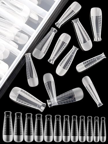 EBANKU Poly Gel Nail Forms 120 PCS T-Shape Dual Nail Forms for Builder Gel - color: T-Shape