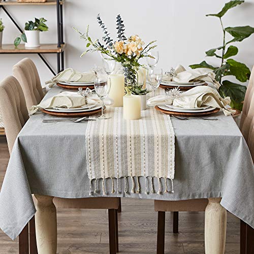 DII Southwest Collection Tabletop, Table Runner, 14x72, Natural - color: Natural, size: Table Runner, 14x72"
