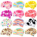 3 otters 12 Pack Spa Headband for Women, Makeup Headband for Washing Face - color: style3