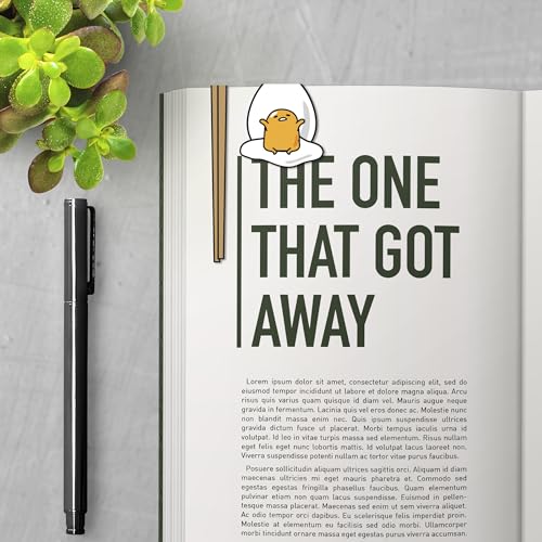 Gudetama Magnetic Page Clips (6-Pack) Stationery