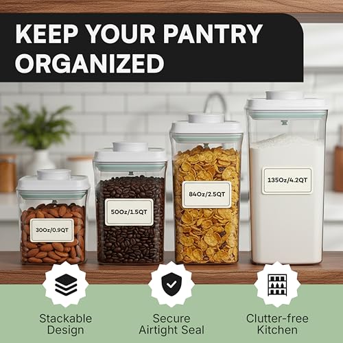 Bop Top Airtight Food Storage Containers | Pop-Top Lid | 6 Cups / 50 Oz - color: Single: 50 oz