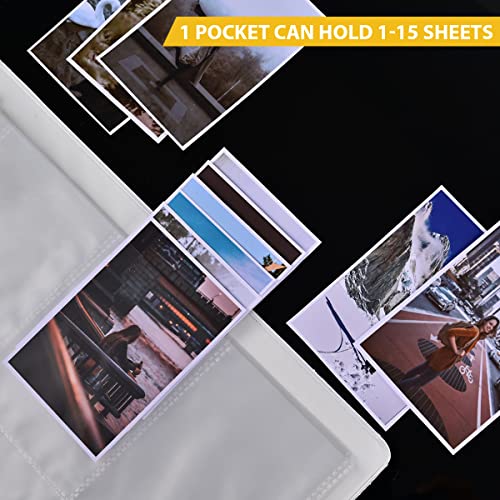 9 Pocket Page Protector, 200 Pack Trading Card Sleeves for Skylanders, MTG, Coupon, Game, Football Cards - size: 200