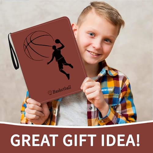 Basketball Card Binder, 900 Pockets, Protective Trading Card Album - color: Basketball, size: 900 Pockets