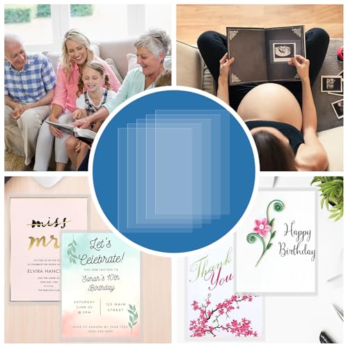 5x7 Soft Sheet Protectors 100 Pack, Clear Top Loading Photo Sleeves, No Holes Photo Protectors, Acid-Free Plastic Photocard Sleeve, Archival Safe & Waterproof - color: 5x7"