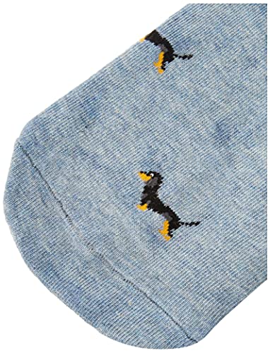 Amazon Essentials Men's Patterned Cotton Dress Crew Socks, 5 Pairs - color: Doggo, size: 8-12