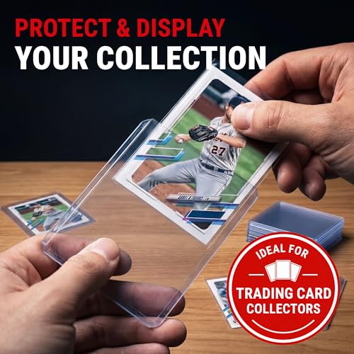 Ultra Pro 3" x 4" Clear Platinum Toploader for Trading Cards, 25 Pack