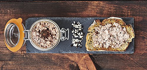 Le Parfait Super Terrine 500ml (16oz) Glass Canning Jar, Wire Bail Lid, 1PK - color: 500ml (Single)