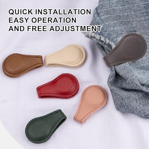 6PCS Magnetic Bookmarks, Magnetic Leather Bookmark, Magnetic Book Mark