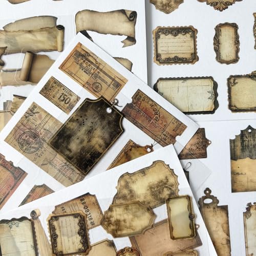 PET Washi Stickers for Journaling Supplies, Label Scrapbook Sticker Book - color: Goods