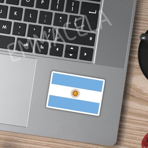 (3PCS) Argentina Flag stickers, Countries Flag Stickers - Waterproof Vinyl Decals For Laptops, Tumblers, Water Bottles, Books, Scrapbooks, Size 3 x 2 Inch - color: Argentina