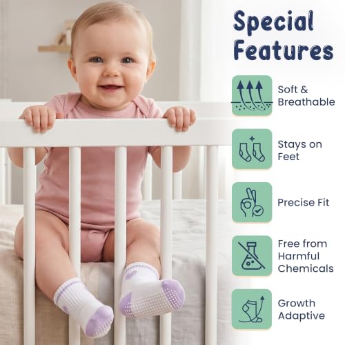 GOTS Organic Cotton Blend Ankle Toddler Socks 6M-12M-2t-3t-4t-5t Baby Gift