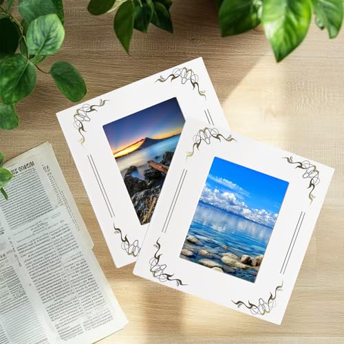 30Pcs 3x3Inch White Paper Photo Frames with String & Clips - color: White, size: 3x3inch