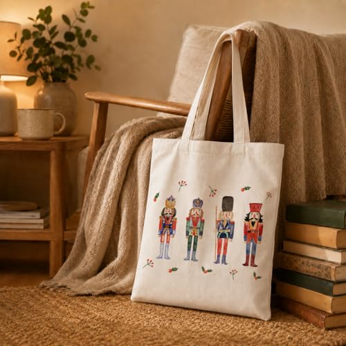 Funny Canvas Tote Bag, Reusable Shoulder Grocery Bag, Holiday Gift Bags for Friends, 13.7x15.7 inch - color: Style 01