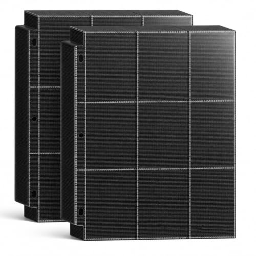 9 Pocket Page Protectors,Double-Sided Trading Card Sleeves for 3 Ring Binder,Acid-Free Baseball Cards Holder, Protective Pages Sheets for Collectible Games, Sports Cards(50Pack, Black,Side-Loading) - color: Black, size: Side-Loading