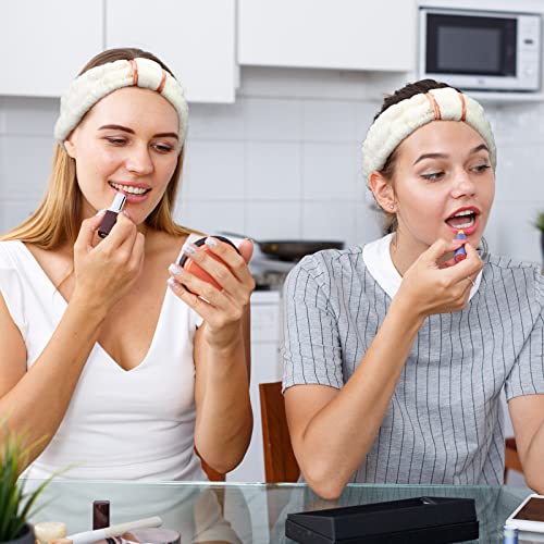 WILLBOND Spa Headband for Washing Face,Beige - color: Beige
