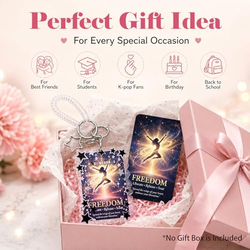 Cute Star Acrylic Photo Card Holder Keychain - color: Black Star