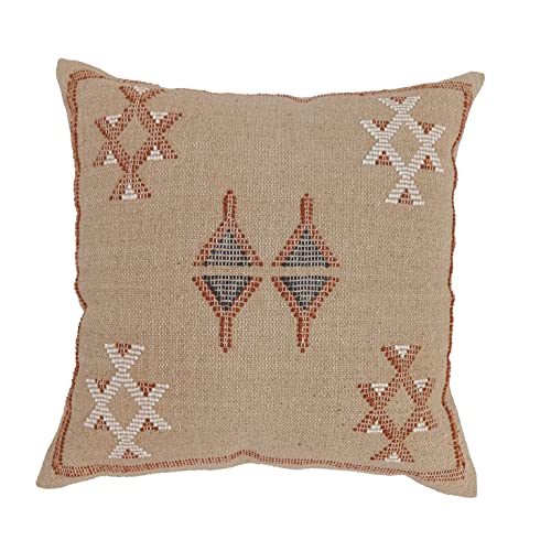 Trade Star Breathable Thick Cotton Cushion Cover Sabra Kilim Pillow Cover 100% Cotton Throw Pillow Cover Luxurious Farmhouse Cushion Case Handwoven Living Room Pillow Case for Home Decor - color: Pattern 7